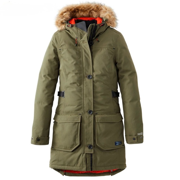 New! L.L. Bean Maine Mountain Down Parka Removable Hood Size XS